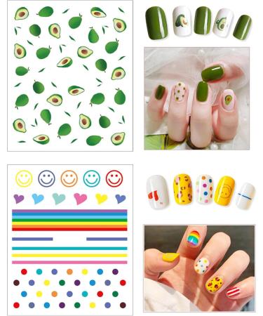 16 Sheets 3D Nail Stickers with Tweezer - Self-Adhesive Floral Nail Decals for Women Kids & Girls | Stylish Manicure Accessories - Buy Online on SooperMarket.com