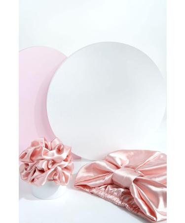 Brushworks Rejuvenating Satin Hair Turban and Scrunchie Set - Buy Online on SooperMarket.com