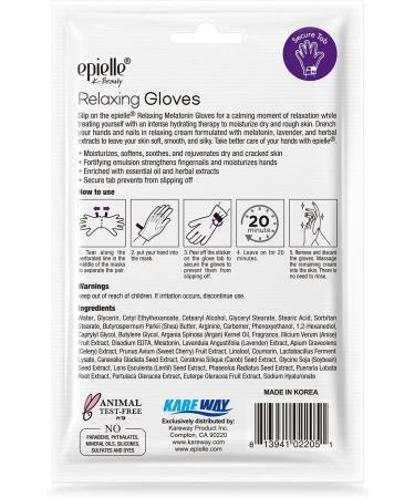 Epielle Moisturizing Socks and Gloves - 10 Pairs for Hand and Foot Care | Stocking Stuffers - Buy Online on SooperMarket.com