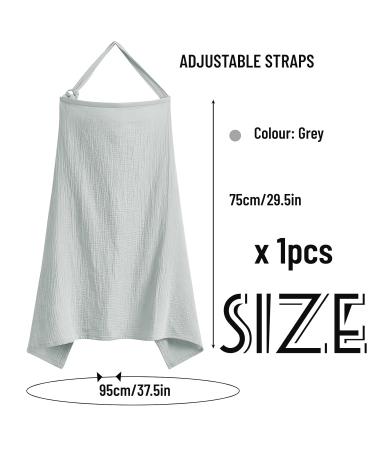 Shop Taozoey Breastfeeding Towel - Soft Breathable 100% Cotton Cloth for On-the-Go Moms | Perfect Musselin Nursing Cover - Buy Online on SooperMarket.com