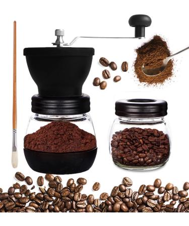 Coffee Bean Grinder - Japanese Style Hand Coffee Grinder Set - by Mixpresso Coffee