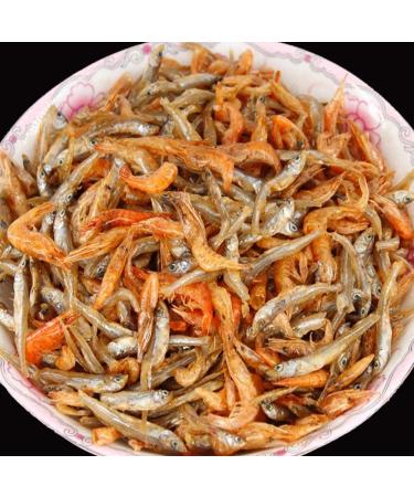 Small Fish and Shrimp Small Fish Dried Goods Hunan Specialty Small Fish Small Shrimp Dried Food Wild River Shrimp Small Fish Dried Fish (16 oz) - Buy Online on SooperMarket.com