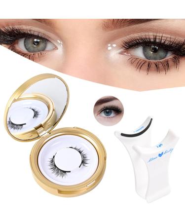 DASHIELL No Glue False Eyelashes | False Reusable Lashes - Natural Look False Lashes False Eyelashes Easy-to-Use Applicator Strong Magnets For Beginners - Buy Online on SooperMarket.com