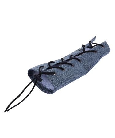 HAPINARY Parrot Arm Cover Bird Training Pad Pet Shoulder Pad Bird Shawl Bird Supplies Cotton 25x11cm Blue