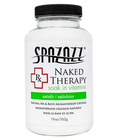 Spazazz Aromatherapy Spa and Bath Crystals - Naked Therapy 19oz