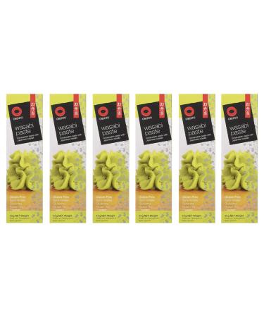 Obento Wasabi Paste Horseradish Paste With Japanese Wasabi 43g In Tube (Pack of 6) by CNMART