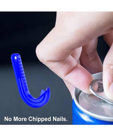 SUL Ring Pull Can Opener Designed for Weak Hands Weak Grip or Limited Dexterity Arthritis Elderly Children and Anyone with Low Strength Makes Easy Work of Opening Cans jar (Blue) - Buy Online on SooperMarket.com