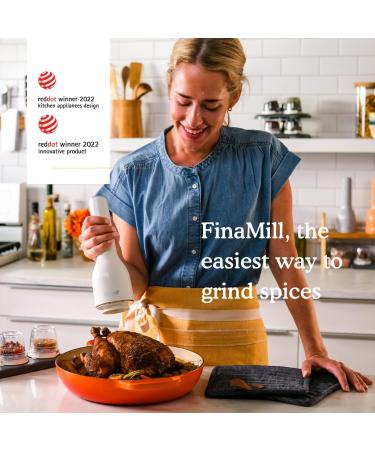 FinaMill FinaPod MAX: Interchangeable Spice Pod for Grinding Allspice, Basil, and More with 30% Greater Capacity - Buy Online on SooperMarket.com