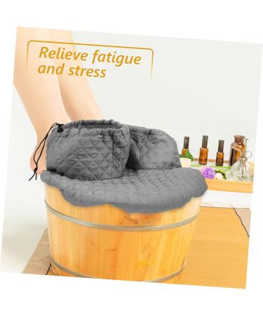 Gogogmee Thermal Insulation Foot Bath Cover Sauna Foot Bath Accessory Bucket Holder Bucket Protectors Foot Bucket Protector Foot Soaking Bucket Cover Foot Washing Barrel Cover Bucket Sleeve - Buy Online on SooperMarket.com