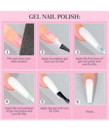 Saviland 76 PCS Gel Nail Polish Kit with 180W UV Light - 30 Colors Spring Summer Gel Polish Set for DIY Manicure with LED Lamp - Buy Online on SooperMarket.com