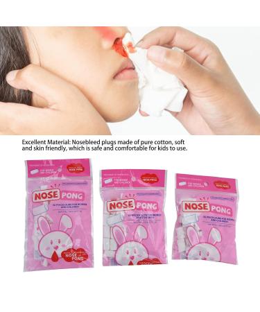 Nose Cotton Rolls - 3 Pack | Stop Nosebleeds Fast with Soft Cotton Pads for Home Outdoors & Sports - Buy Online on SooperMarket.com