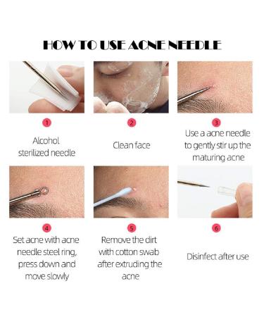 9PCS Blackhead Remover Comedone Extractor Kit with Tweezers and Free Eyebrow Brush - Buy Online on SooperMarket.com