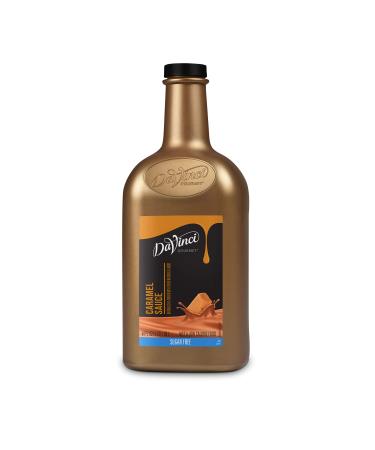 DaVinci Gourmet Sugar Free Caramel Sauce, Caramel, 64 Fl Ounce Caramel Sugar-Free 64 Fl Oz (Pack of 1)