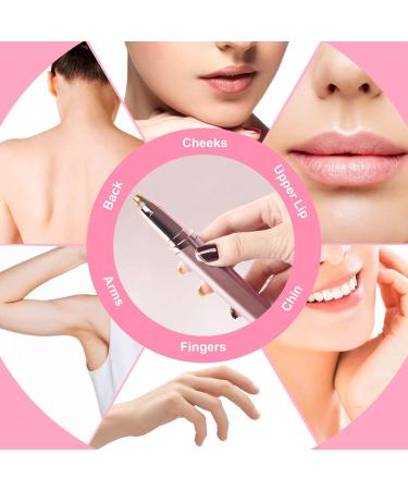 Eyebrow Trimmer Women with Light & Replacement Head BOZILY Painless Battery Eyebrow Epilator Pen for Women Portable Eyebrow Hair Remover Eyebrow Trimmer for Brows Face Cheek Lips Fuzz - Buy Online on SooperMarket.com