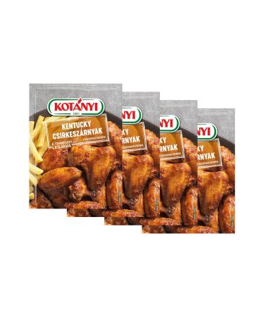 Kotanyi Kentucky Texmex Buffalo Chicken Wings Seasoning Mix 45 g Pack of 4