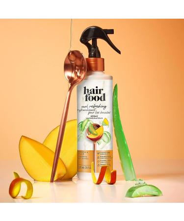 Hair Food Mango & Aloe Curl Refreshing Spray - Frizz Control Leave-In Conditioner 7.6 Fl Oz - Buy Online on SooperMarket.com