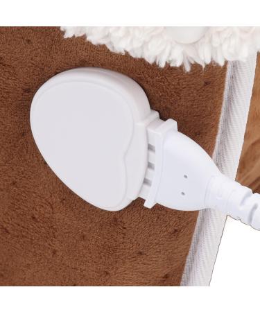 Topincn Heated Foot Pillow - 6-Speed Electric Warmer for Men & Women | Intelligent Constant Temperature & Timing (EU 220V) - Buy Online on SooperMarket.com