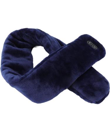 Dioche USB Heating Scarf - Soft & Warm Pain Relief Neck Wrap with Vibration Massage for Adults & Seniors - Buy Online on SooperMarket.com