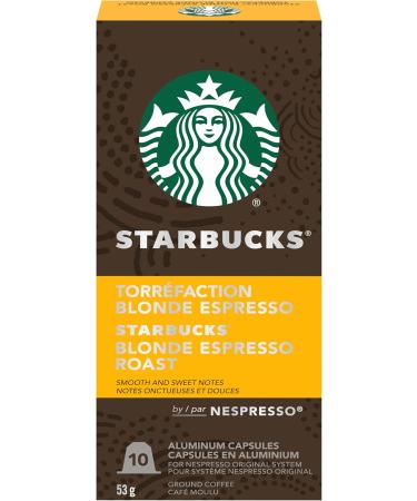 Starbucks By Nespresso Pike Place 5 X 10 Nespresso Coffee Pods 50 Count & by Nespresso Blonde Espresso Roast Nespresso Coffee Capsules Original Line Compatible 10 Nespresso Coffee Pods - Buy Online on SooperMarket.com