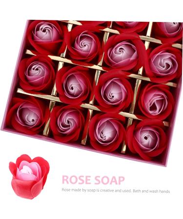 Didiseaon 2 Boxes Rose Soap Floral Scented Rose Body Shower Soap Bath Soap Scented Soaps Rose Body Soap Floral Soap Flowers - Buy Online on SooperMarket.com