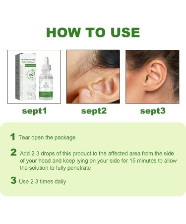ARSICOR Organic Herbal Drops for Tinnitus Relief - Ear Drops for Ringing Ears (2 pcs) - Buy Online on SooperMarket.com