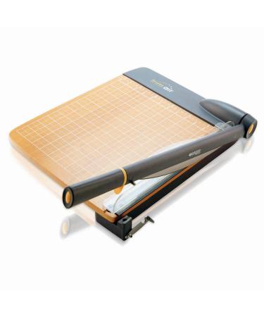 Westcott  15106 TrimAir 12-Inch Guillotine Paper Cutter  Heavy-Duty Multi-Paper Trimmer with 30 Sheet Capacity