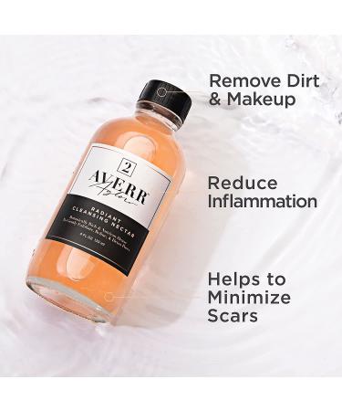 Averr Aglow No.2 Radiant Cleansing Nectar - Natural Daily Face Wash for Breakouts, Blackheads, and Blemishes - Buy Online on SooperMarket.com