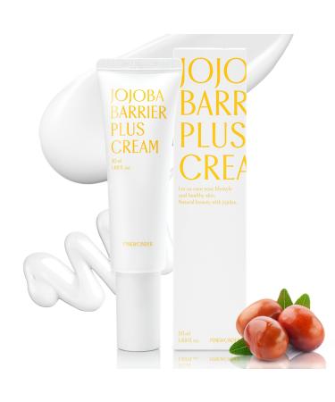 Jojoba Berrier Plus Cream 1.69oz(50ml) 24HR Long Lasting Moisturizier Face Cream Jojoba Oil and Hyaluronic Acid for Dry Skin Korean Skin Care