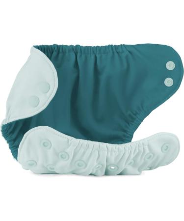 Esembly Waterproof Cloth Nappy Cover for Swim - Leak-Proof & Breathable - Size 1 (7-17lbs) Mist - Buy Online on SooperMarket.com