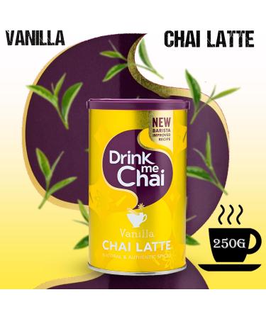 Drink Me Tea Pick N Mix - Choose From 4 Flavours | Spiced Vanilla Dirty Vegan Chai Latte | Pack of 2 x 250g- Perfect Tea Gift Set for Tea Lovers - Buy Online on SooperMarket.com