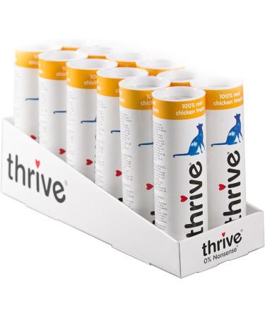 thrive Cat 100% CHICKEN TREATS 25g (PACK OF 12) - Buy Online on SooperMarket.com