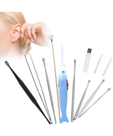 Stainless Steel Ear Pick Spoon Set for Ear Wax Removal and Cleaning - Buy Online on SooperMarket.com