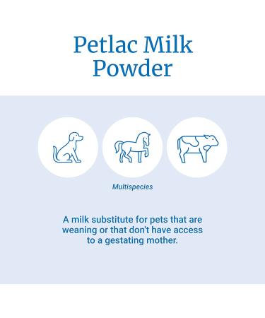 PetAg Petlac Milk Powder 300g - Ideal Milk Replacer for Orphaned Animals - Similar to Mother's Milk - Formulated for Optimal Nutrition - Buy Online on SooperMarket.com