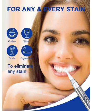 MySmile Teeth Whitening Pen for Sensitive Teeth 2Pcs Pen For Teeth Whitening 10 Min Fast Teeth Whitenr Helps to Remove Stains from Coffee Smoking Wines(2Pcs Pen) - Buy Online on SooperMarket.com