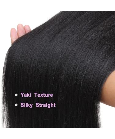 Leeven 8 Packs Pre Stretched Braiding Hair 26 Inch Yaki Texture Red Brading Hair Extensions for Box Braids Red Crochet Hair Extensions for Braiding/Red 26 Inch (Pack of 8) RED - Buy Online on SooperMarket.com