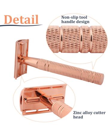 Buy Stainless Steel Safety Razor - Double Edge Razor for Men | Close Smooth Shave | International Shipping - Buy Online on SooperMarket.com