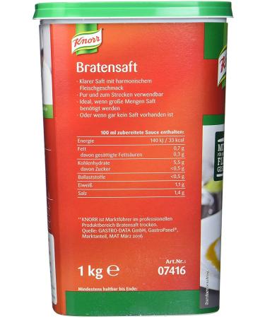 Knorr Gravy Dry Mix 1kg - Authentic Meat Taste for Delicious Meals | International Shipping - Buy Online on SooperMarket.com
