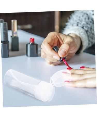 PLAFOPE 1 Set Nail Polish Remover Bottle Travel Empty Pump Bottle Empty Bottle Push down Pump Bottle Travel Bottle Liquid Press Pumping Makeup Remover Bottle White Pp - Buy Online on SooperMarket.com