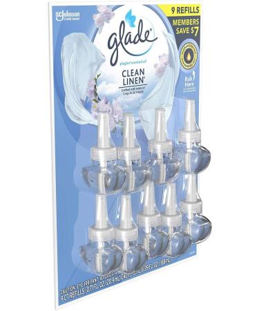 Buy Glade PlugIns Scented Oil Refill Essential Oil Wall Plug-Ins 9 ct 6.39 fl. oz | International Shipping Available - Buy Online on SooperMarket.com