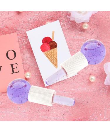 Face Ice Globes- Perfect Beauty Tool to Reduce Puffiness and Redness Ice Globes for Face- Brighten Skin & Enhance Your Natural Glow Facial Ice Globes -Tighten Skin and Reduce Fine Lines Purple - Buy Online on SooperMarket.com