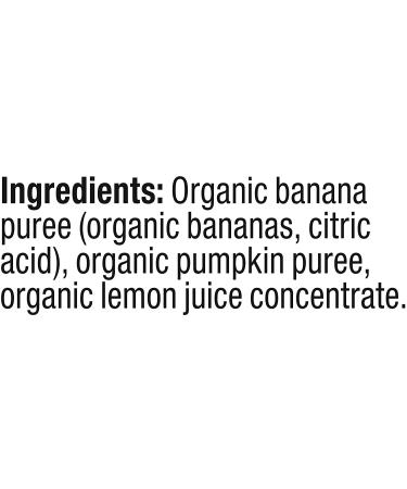 Plum Organics Stage 2 Baby Food Pouches - Banana and Pumpkin 3.5 oz (Pack of 12) | Organic Fresh Squeeze for Babies, Kids, and Toddlers - Buy Online on SooperMarket.com