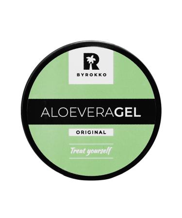 BYROKKO Aloe Vera Gel (215 ml)  Fast-Absorbing After-Tanning Cooling Gel  Deeply Hydrates and Regenerates Skin  Natural Aftersun Skincare rich with Vitamins and Minerals