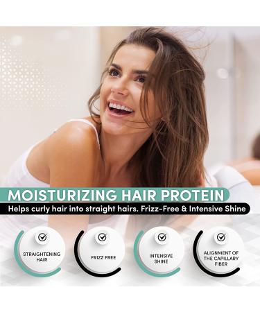 Let Me Be Hair Keratin Treatment 33.8 fl.oz - Brazilian Protein Smoothing & Moisturizing Treatment for Frizz-Free, Shine, and Straight Hair - Buy Online on SooperMarket.com
