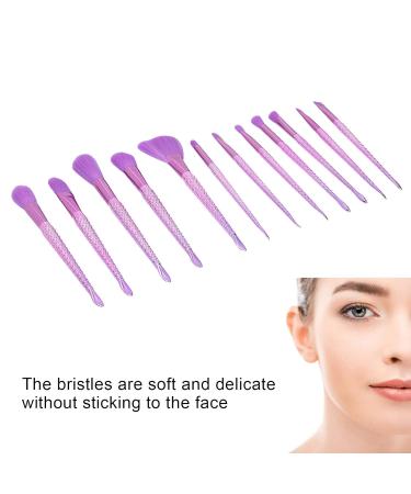 12 Piece Makeup Brush Set | Soft Dense Hair Brushes for Foundation Powder & Eyeshadow | International Shipping Available - Buy Online on SooperMarket.com