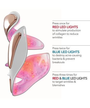Dr. Dennis Gross DRx SpectraLite DPL FaceWare Pro - Smooths Fine Lines, Firms Skin, Prevents Acne, Reduces Redness (White) - Buy Online on SooperMarket.com