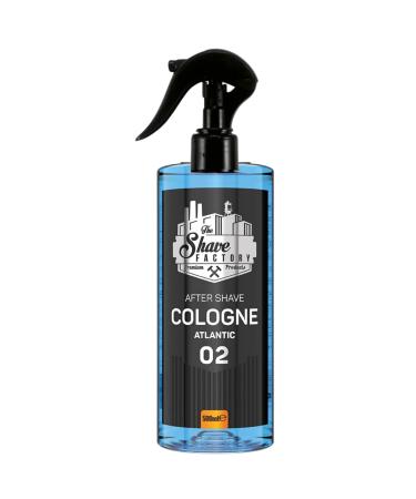 the shave factory Pump Spray After Shave Cologne - Aftershave Cologne Aftershave For Men (02 Atlantic)