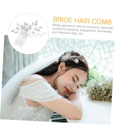 ABOOFAN Hair Jewelry Hair Accessories Hair Styling Accessories Wedding Hair Clip Fairy Jewelry for Women Hanfu Hair Comb Pearl Bride - Buy Online on SooperMarket.com