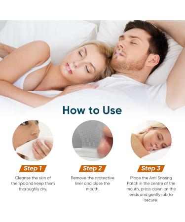 120 PCS Sleep Mouth Tape for Better Nose Breathing | Stop Snoring, Keep Mouth Closed | Men and Women Sleeping Aid - Buy Online on SooperMarket.com