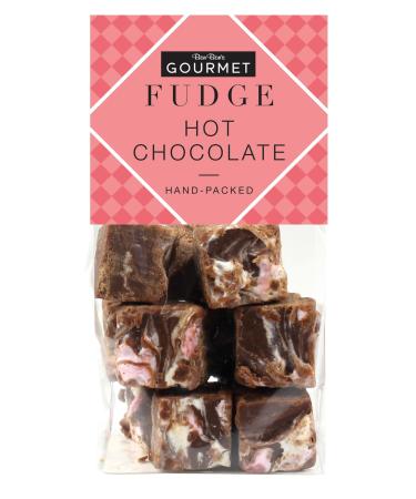 Bon Bon's Gourmet - Hot Chocolate Fudge Bag Handmade British Fudge 150g