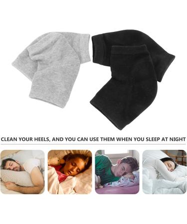Buy MILISTEN Gel Heel Socks - Moisturizing Spa Socks for Cracked Heels | Silicone Aloe Vera Lining | Unisex Sleep Socks - Buy Online on SooperMarket.com